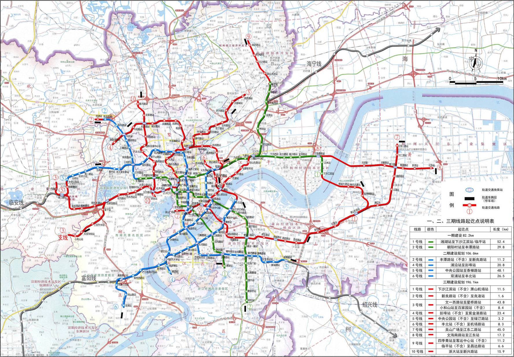 地铁三期最快10月获批萧山境内规划14个站点在你家附近吗