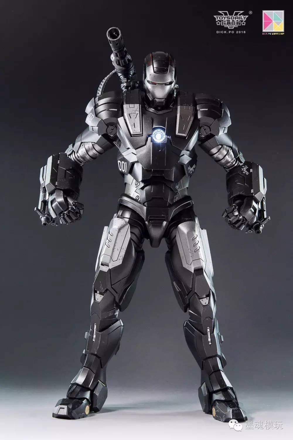 多人开箱美图hottoys16mms331d13压铸合金钢铁侠2战争机器warmachine