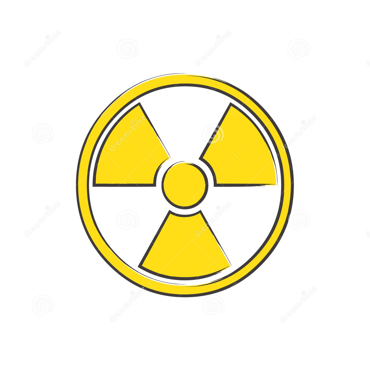 核辐射标志地区图片