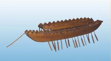 古代战船拍杆图片图片
