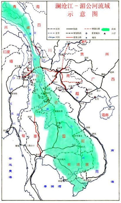 湄公河平原的位置图片