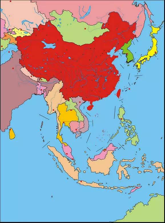 我的領土:陸地面積約960萬平方公里,大陸海岸線1.