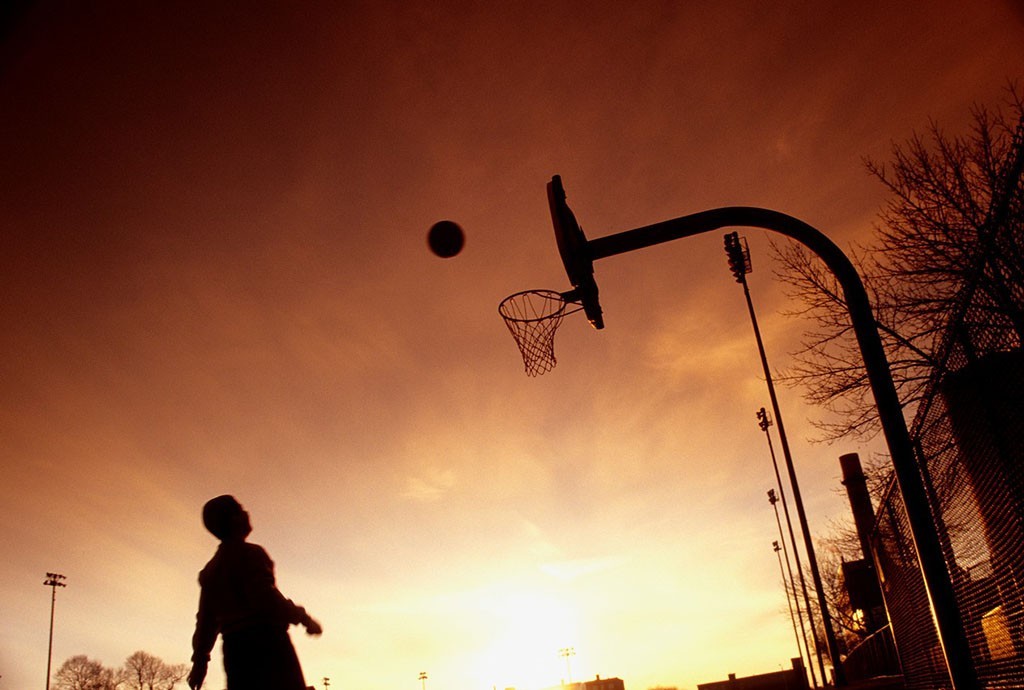 篮球背影 背景图图片