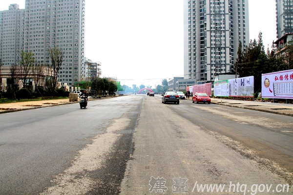 汉中中心城区望江路南段主车道建成通车