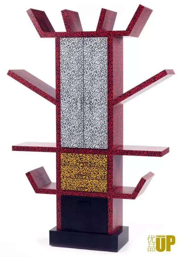 埃托雷·索特萨斯 ettore sottsass《(卡萨布兰卡)地柜》,1981年作