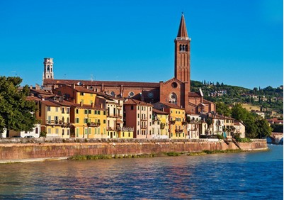 维罗纳是意大利最古老,最美丽的城市之一,它是罗密欧与朱丽叶的故乡
