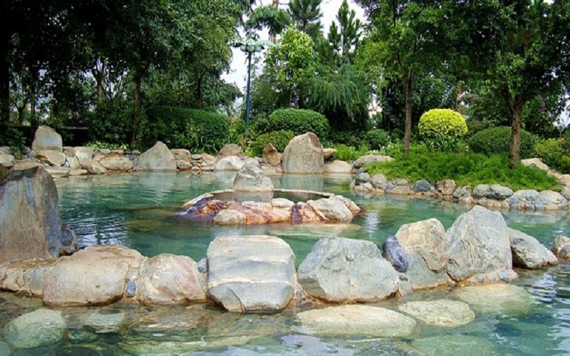 宁洱县大自然温泉图片