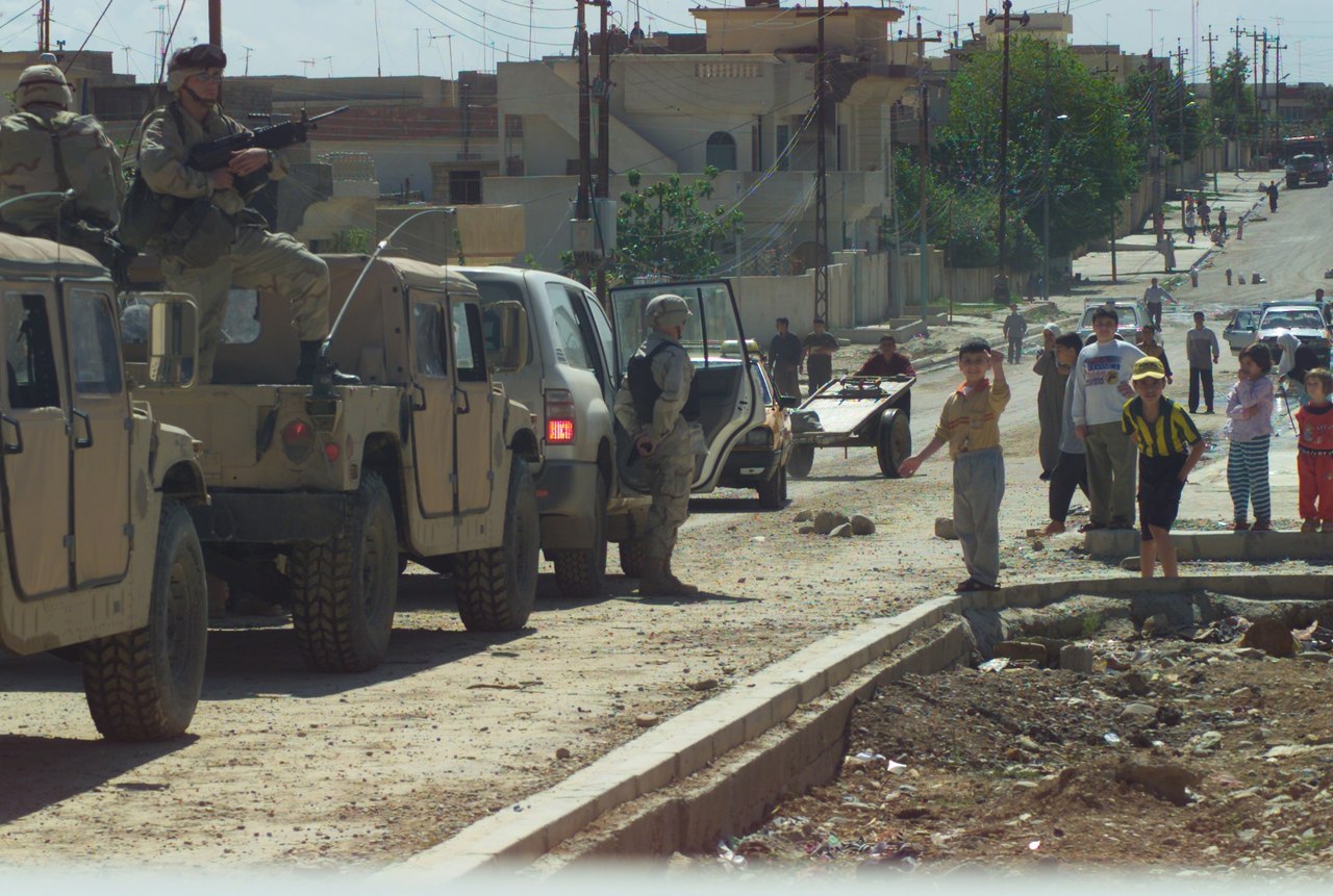 解密伊拉克战争中的美军士兵图集一