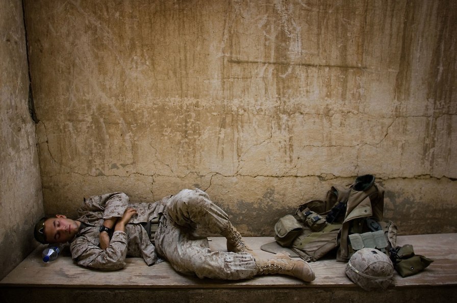 解密伊拉克战争中的美军士兵图集一