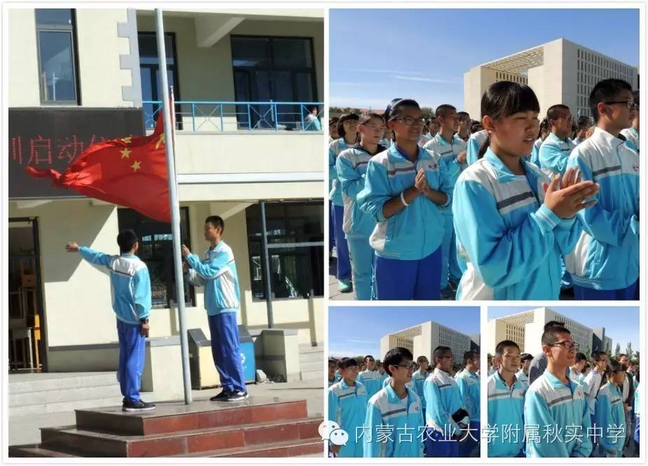 秋实中学校服图片