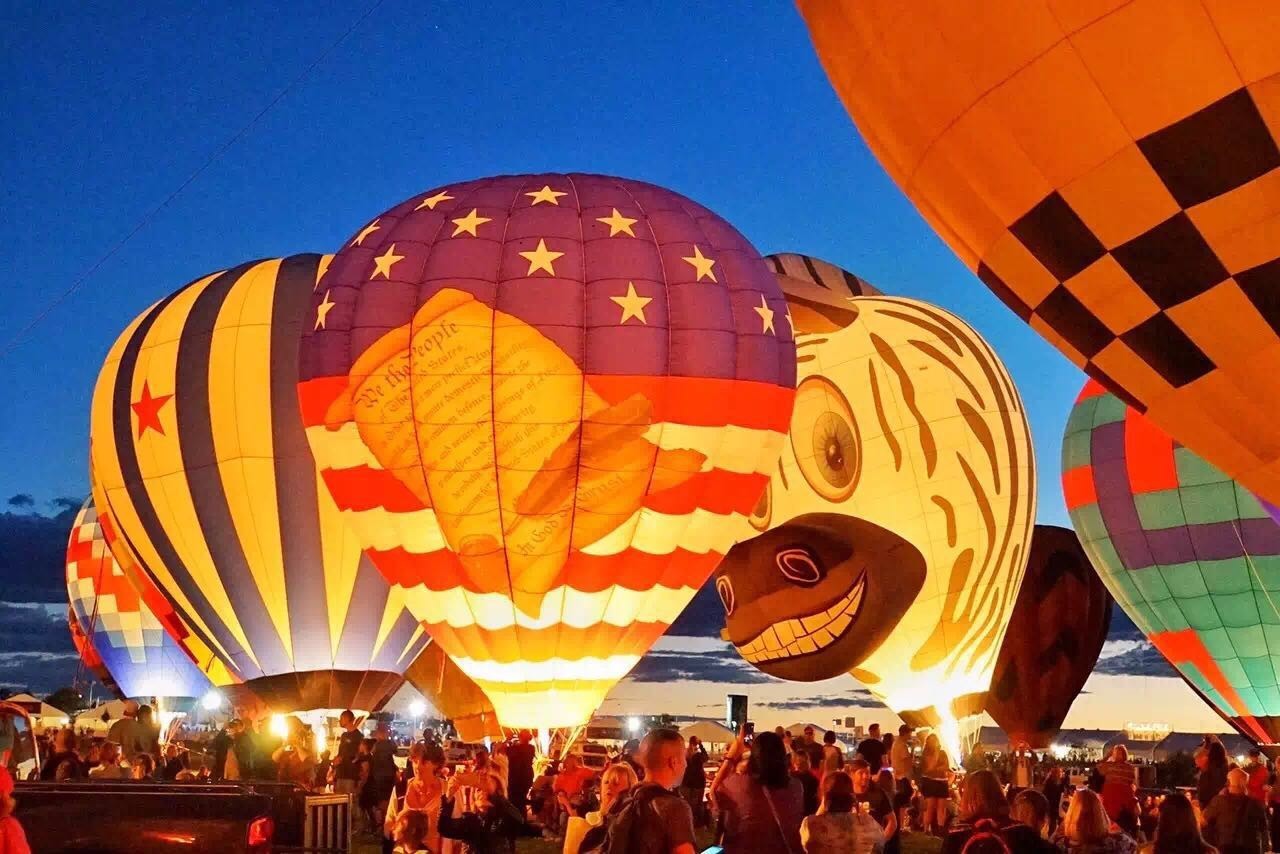 世界上最大的热气球图片