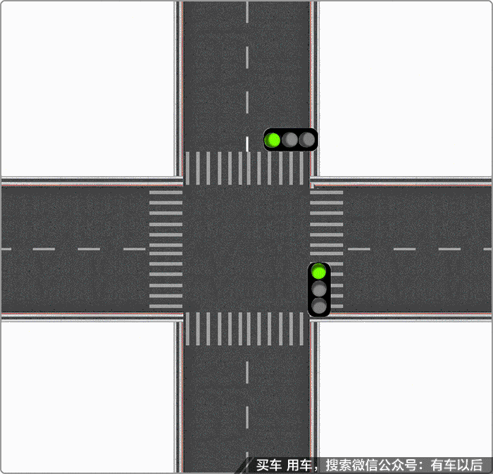 在霞浦,这条只有移动红绿灯的十字路口,究竟该咋走?