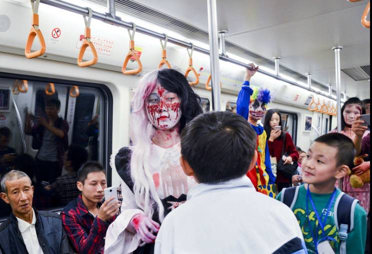 成都最恐怖的地铁站图片