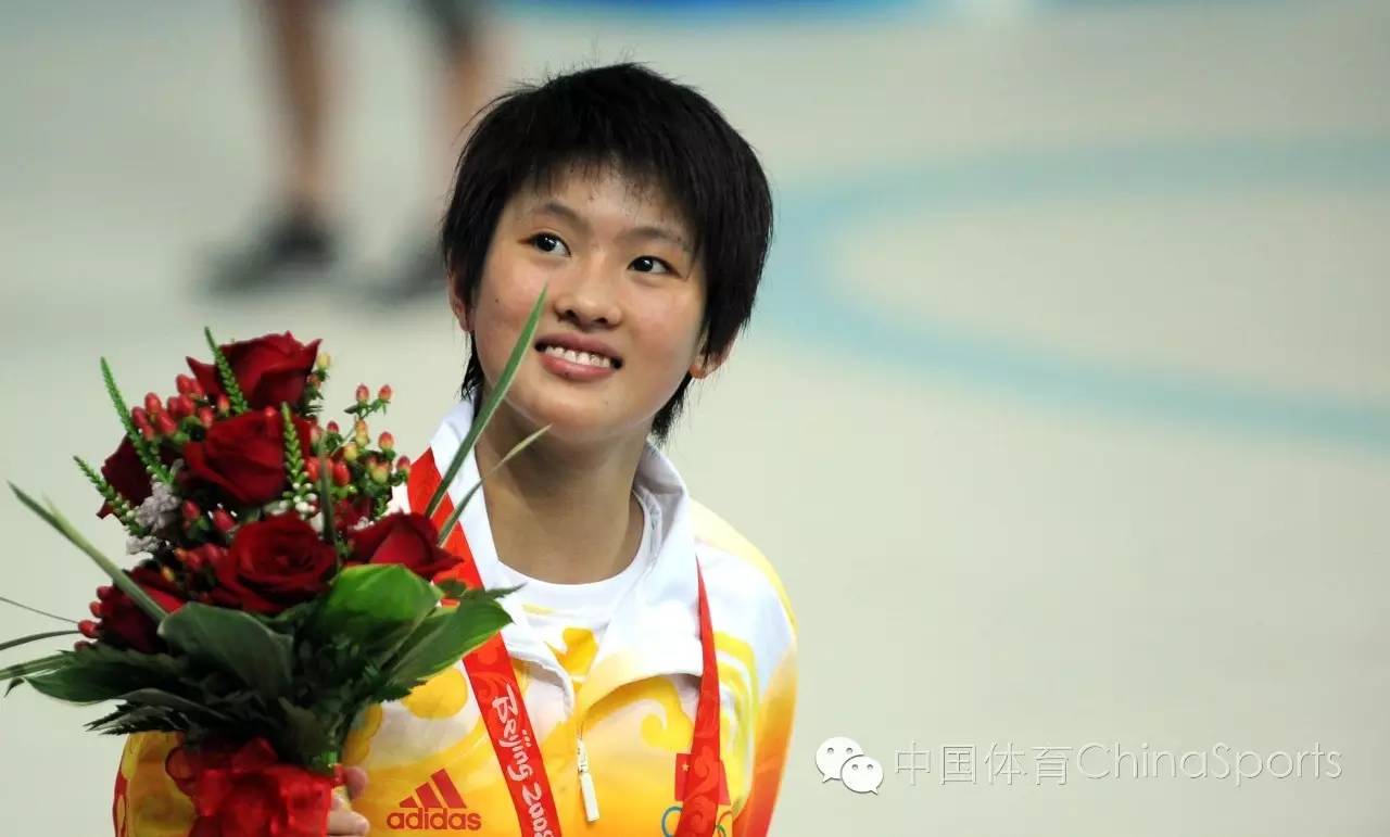 2008年8月12日,王鑫/陈若琳在北京奥运会跳水女子双人10米台决赛中