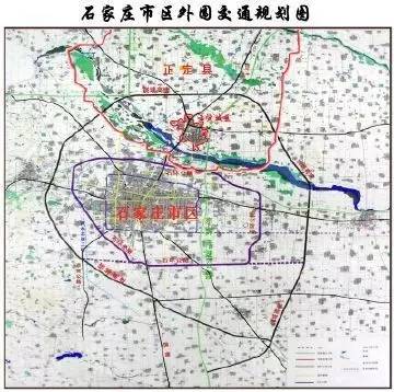 石家庄四环规划图2020图片