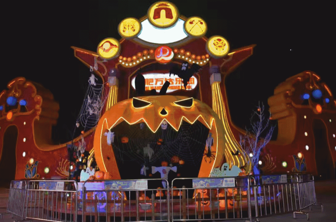 杭州湖滨银泰万圣节图片