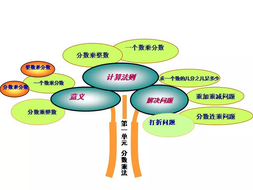 六年级上册知识树图片图片