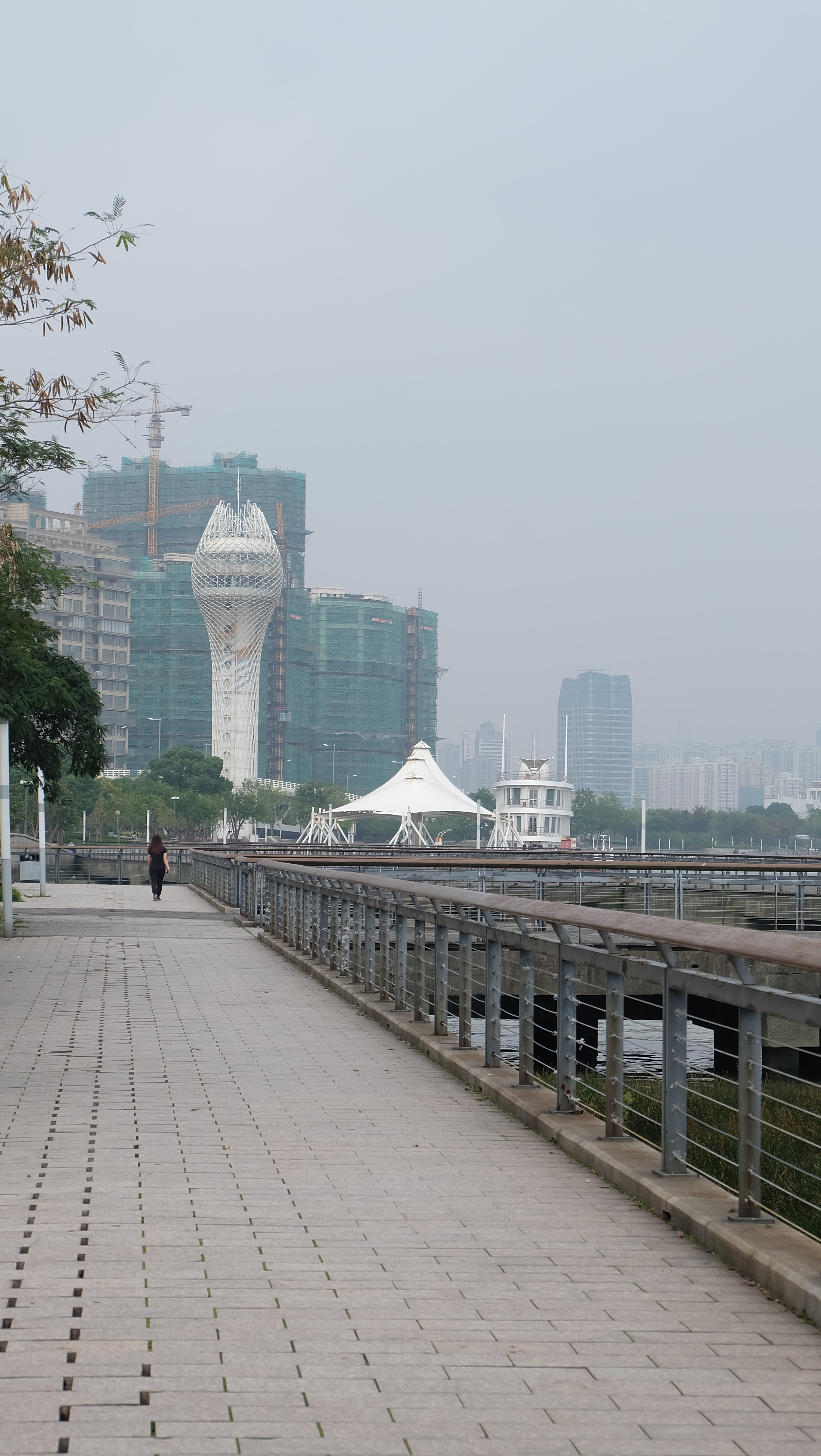 徐汇滨江徒步景点图图片