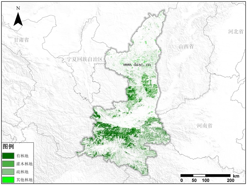 陕西省农作物分布图图片