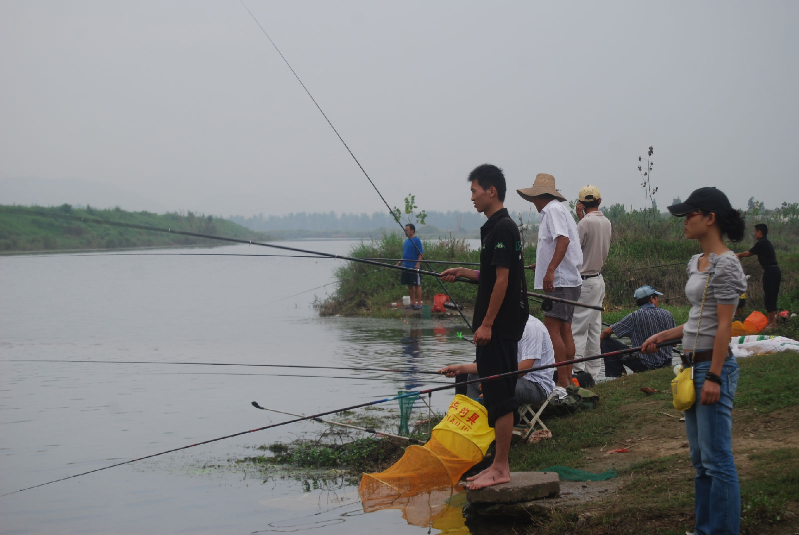 新孟河钓鱼图片