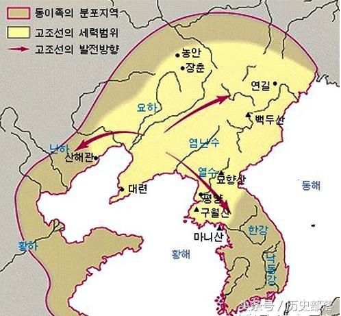 韩国历史书上本国领土,中国被占大半,日本也沦陷