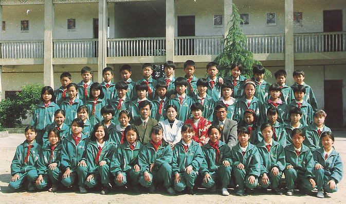 90年代学生校服图片