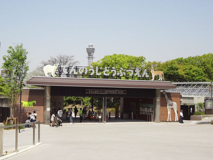 景点图片一览天王寺动物园位于大阪南门,是大阪唯一一座动物园