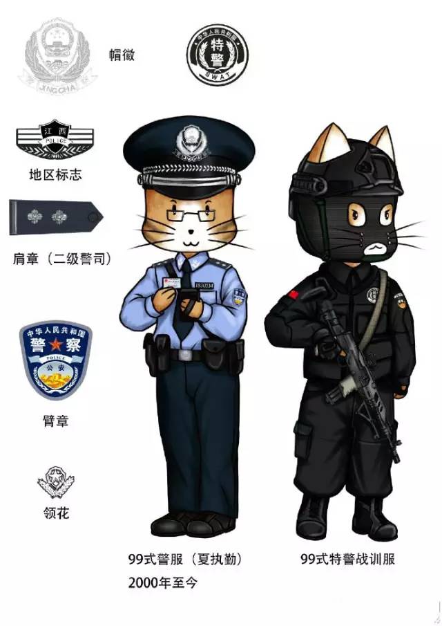 中国公安局 警察官 警察 機動服 作戦服 - 個人装備