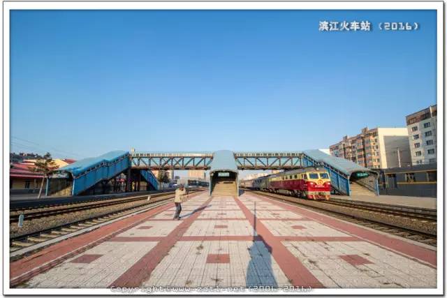 哈尔滨滨江火车站图片