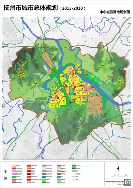 抚州市规划图高清图片