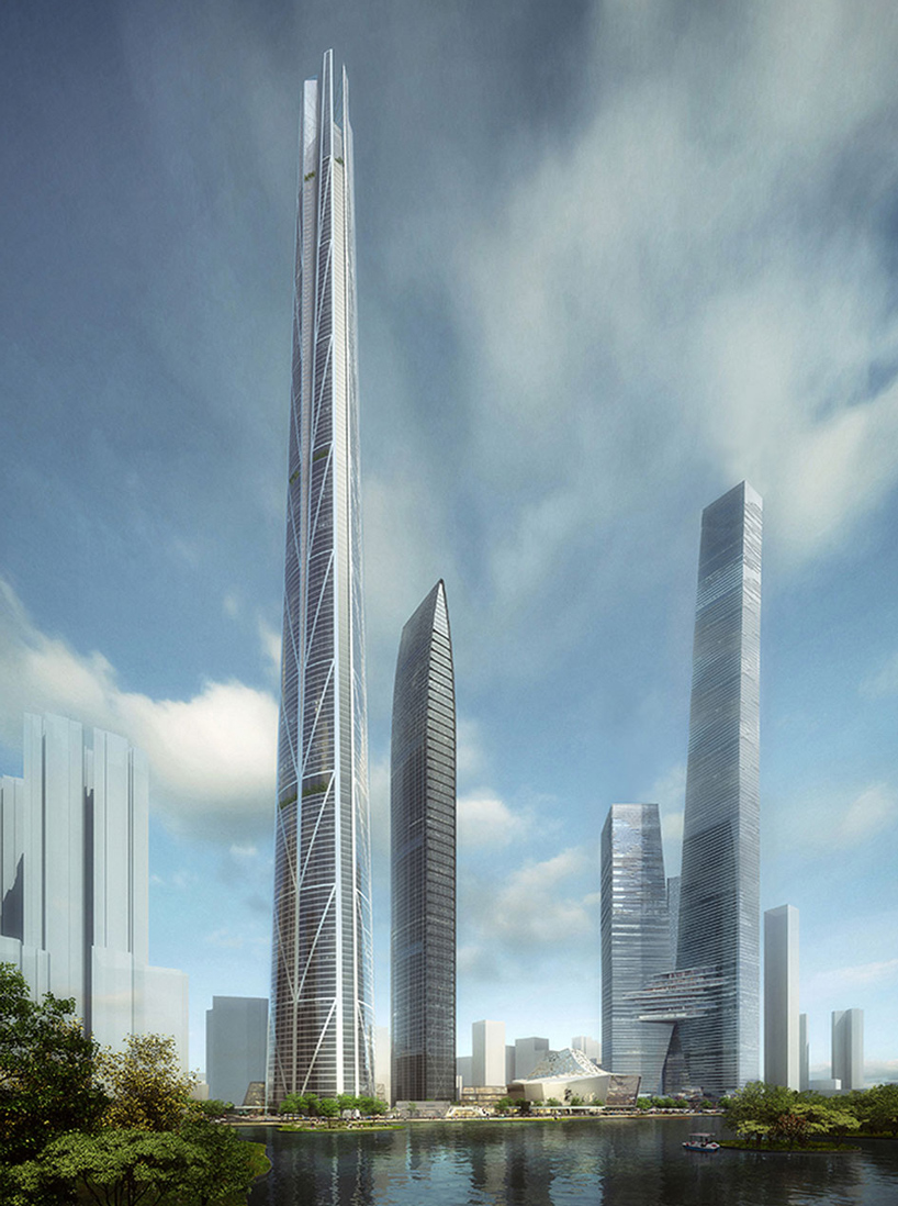 中国最高的摩天大楼h700深圳塔