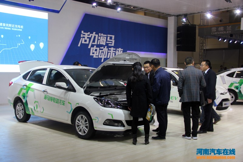 郑州新能源车展图片