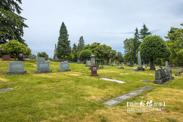 西雅图湖景墓地图片