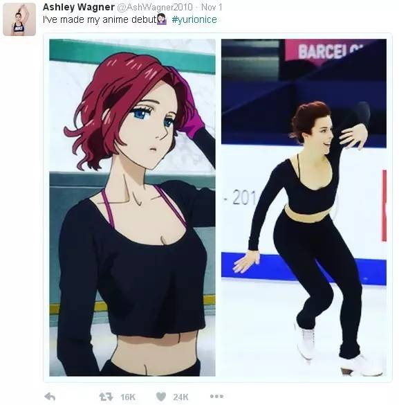 日本花滑动漫yurionice热播中网友戏称模糊了二次元和三次元