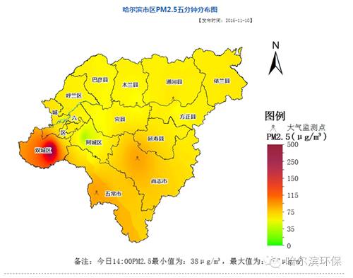 哈爾濱環境空氣質量