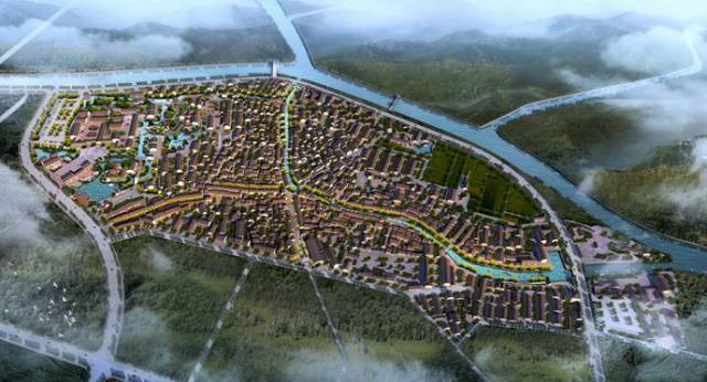 焦溪古镇开发规划图片