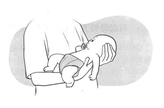 斜抱宝宝的正确姿势图图片