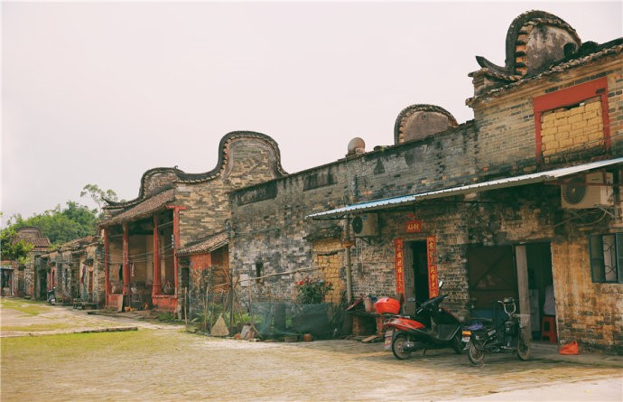 南粤古村落图片图片