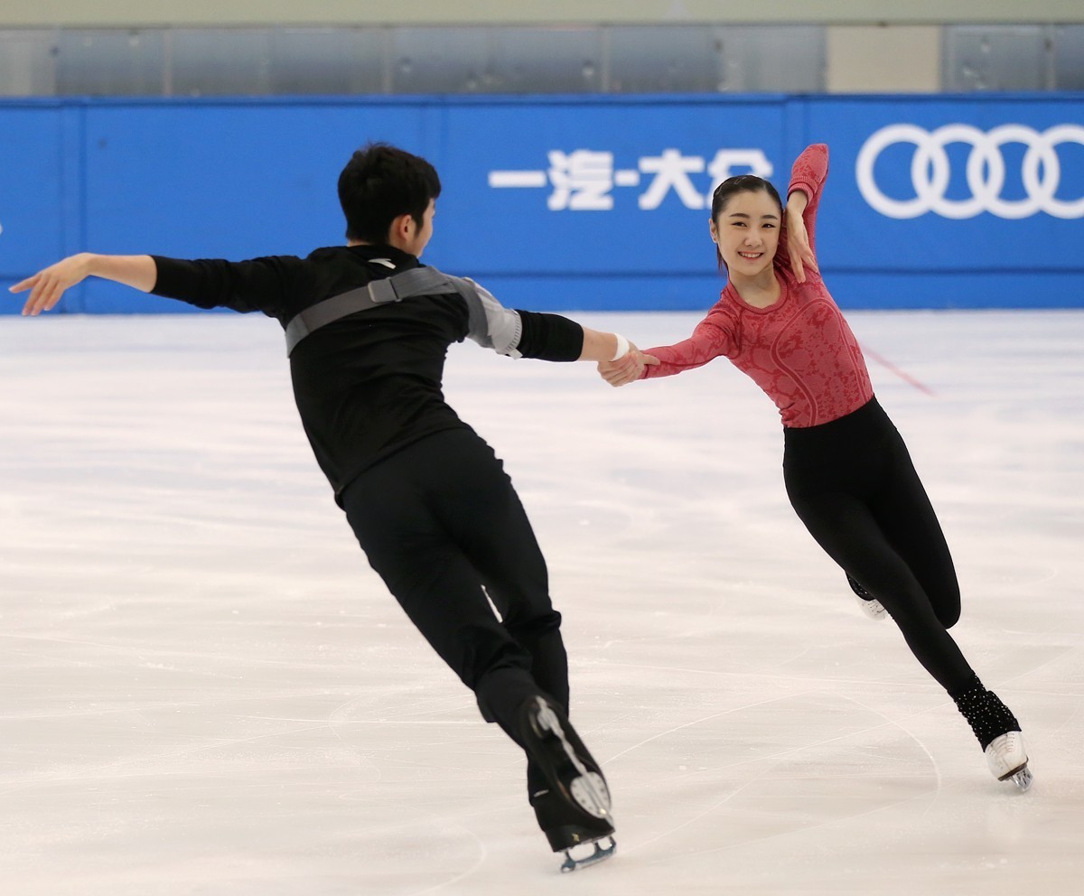 中国双人冰舞图片