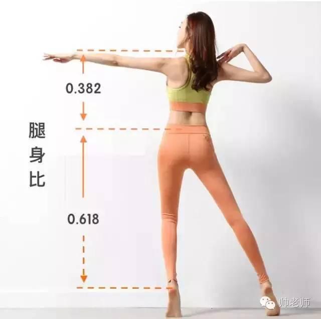 168cm女生腿长黄金比例图片