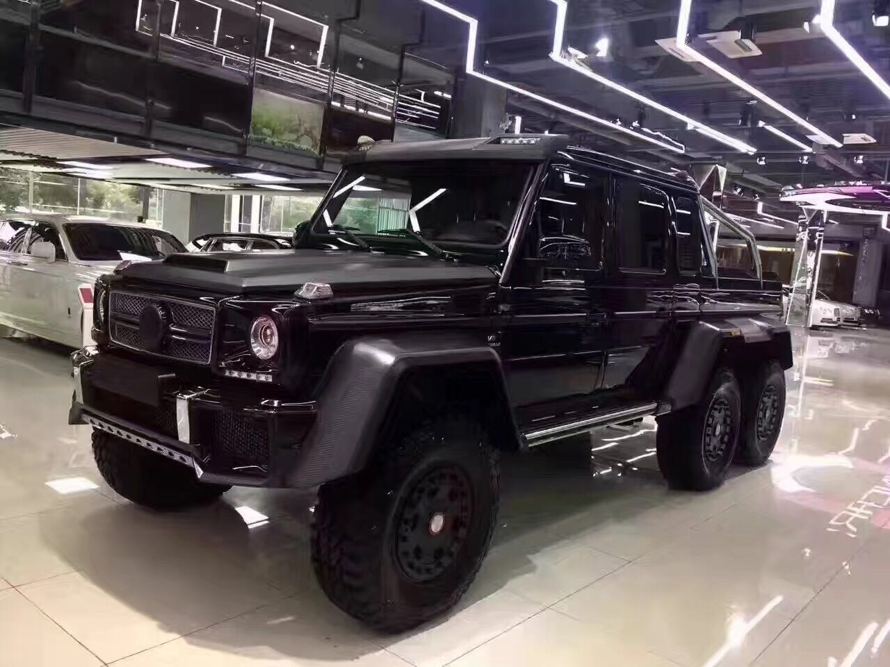 奔馳g63amg6x6多少錢絕版車星星g63g500