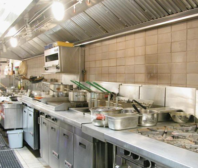 小饭店厨房设计效果图案例饭店厨房设计平面图