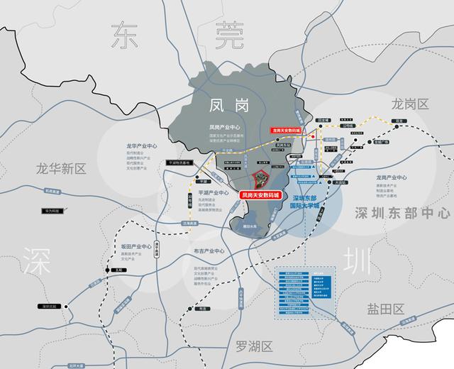 深圳东进14万亿的布局为什么绕不开的凤岗