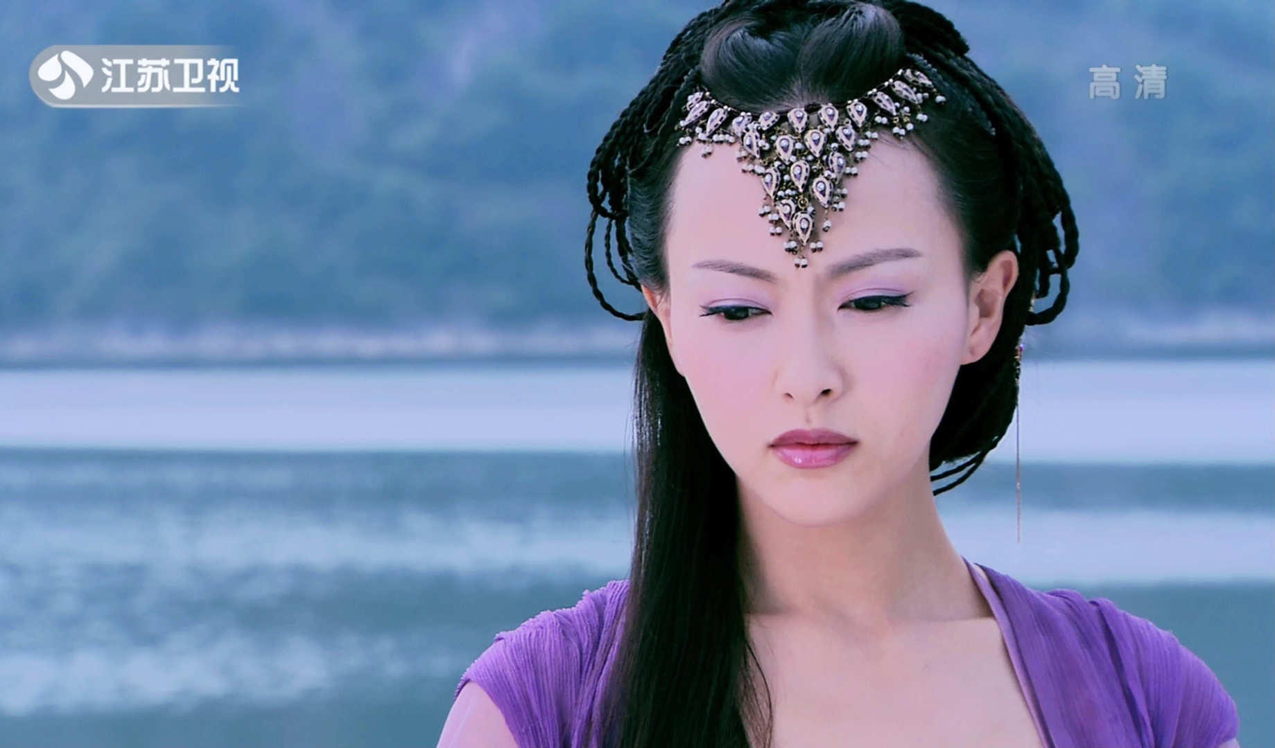这是电影《大话西游3》里的唐嫣,扮演的可是紫霞仙子啊!