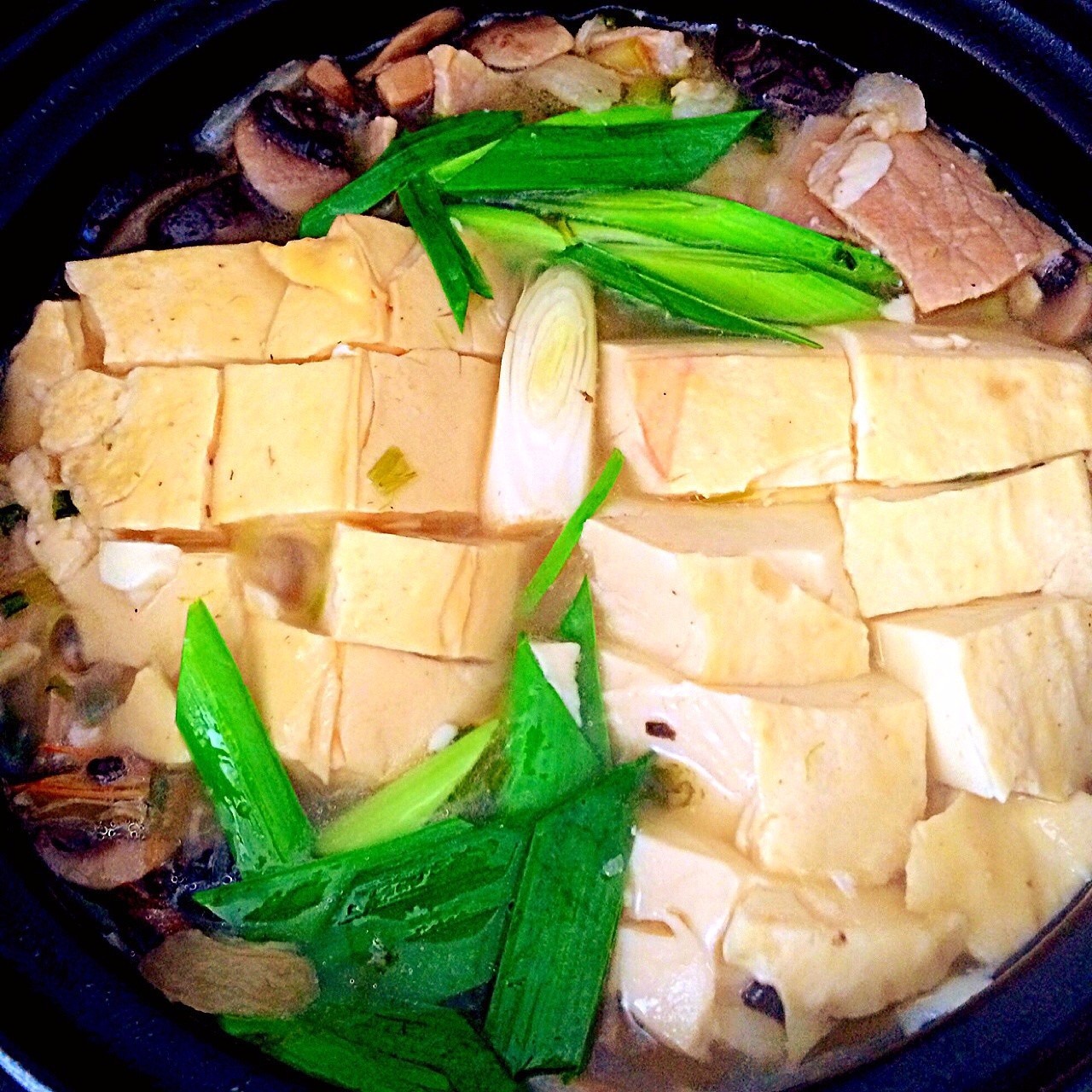 三鲜豆腐煲:简单煮出一锅鲜香