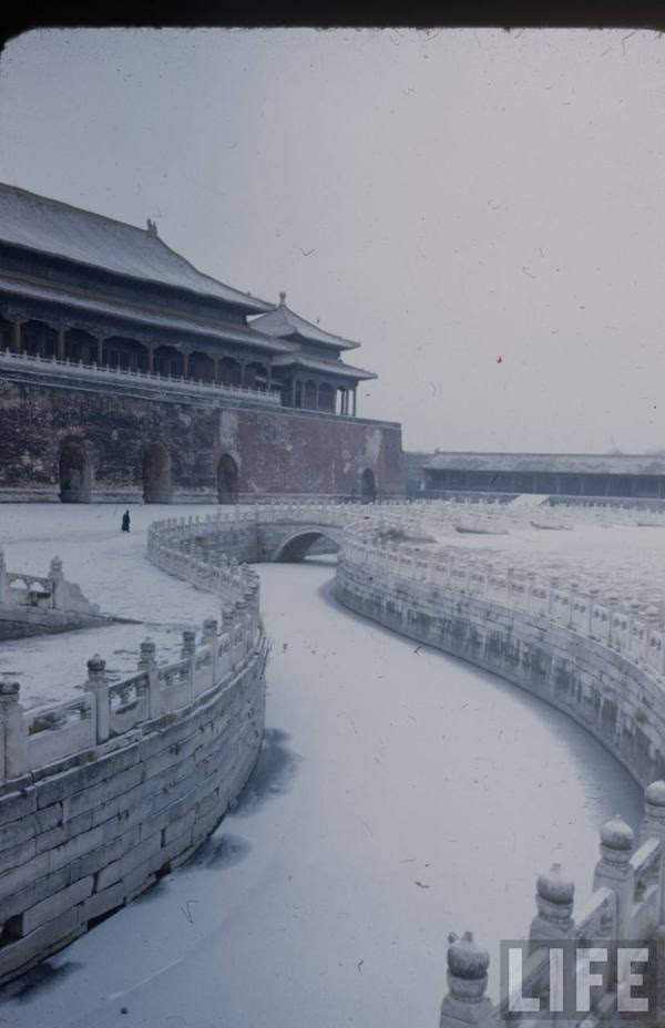 1948年北平雪景银装素裹分外妖娆