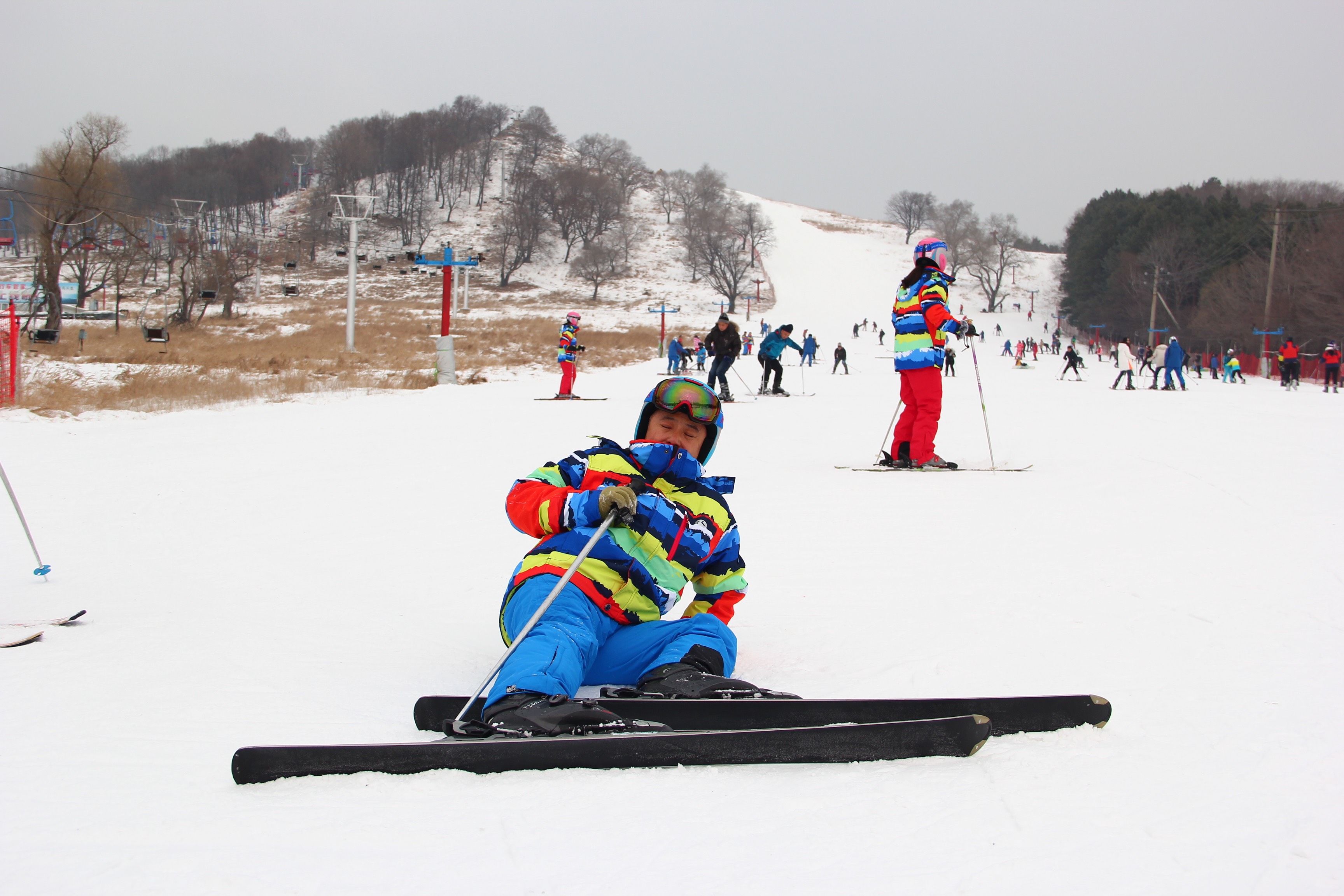 阳泉平定滑雪场图片