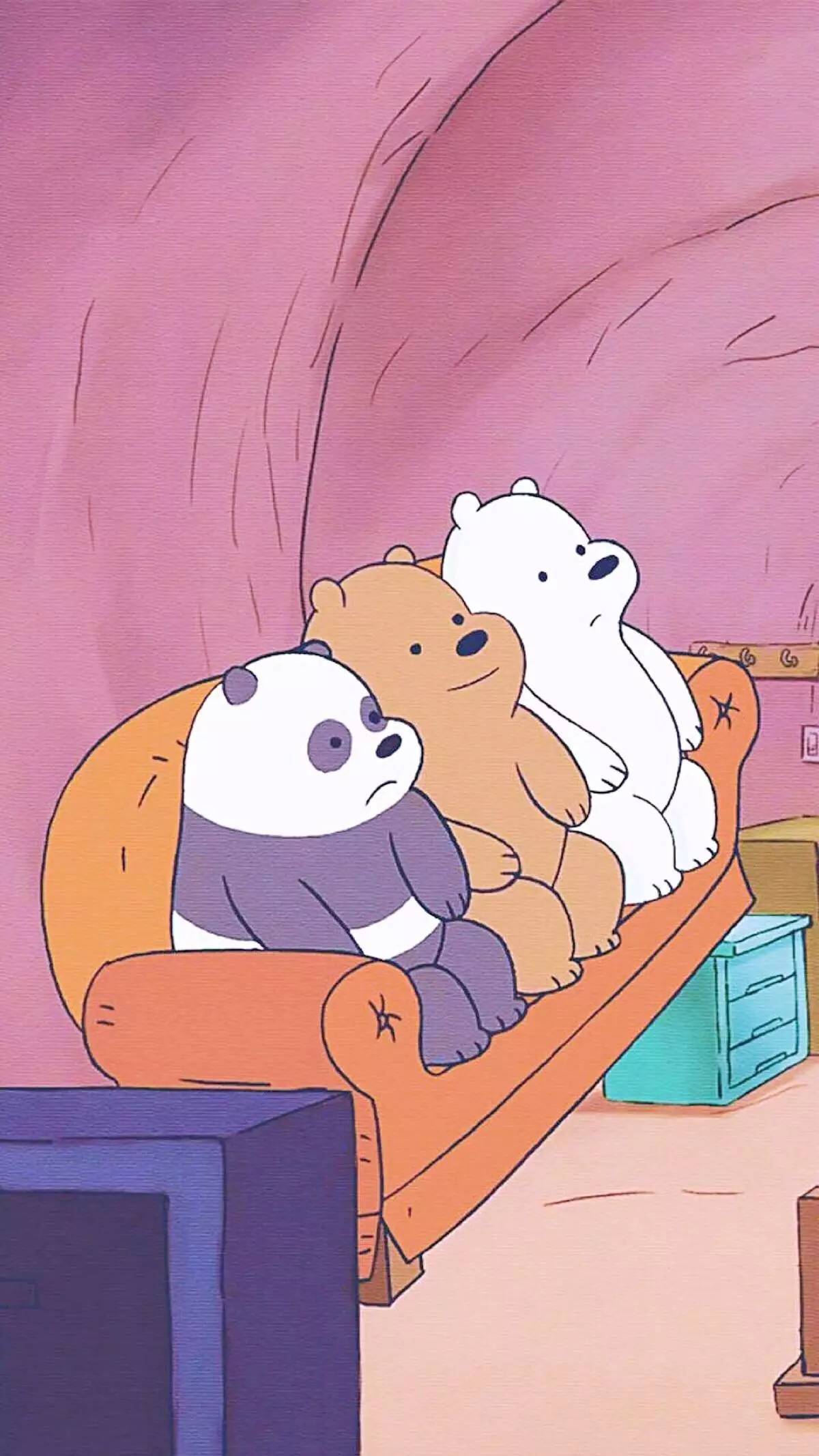 壁池 今天好心情,适合换上有趣的we bare bears壁纸