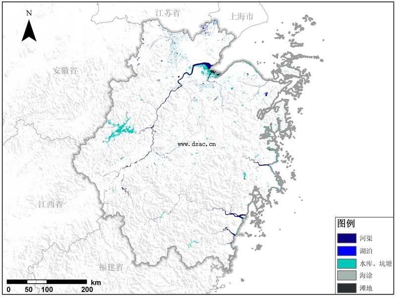 研究浙江省水域分布数据 可推动城市化进程