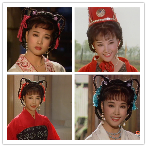 刘晓庆1995年演《武则天》时,脸蛋粉嫩,姿态娇羞,当时她的扮嫩是全国